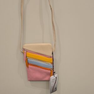 Chic Multicolor Crossbody Bag